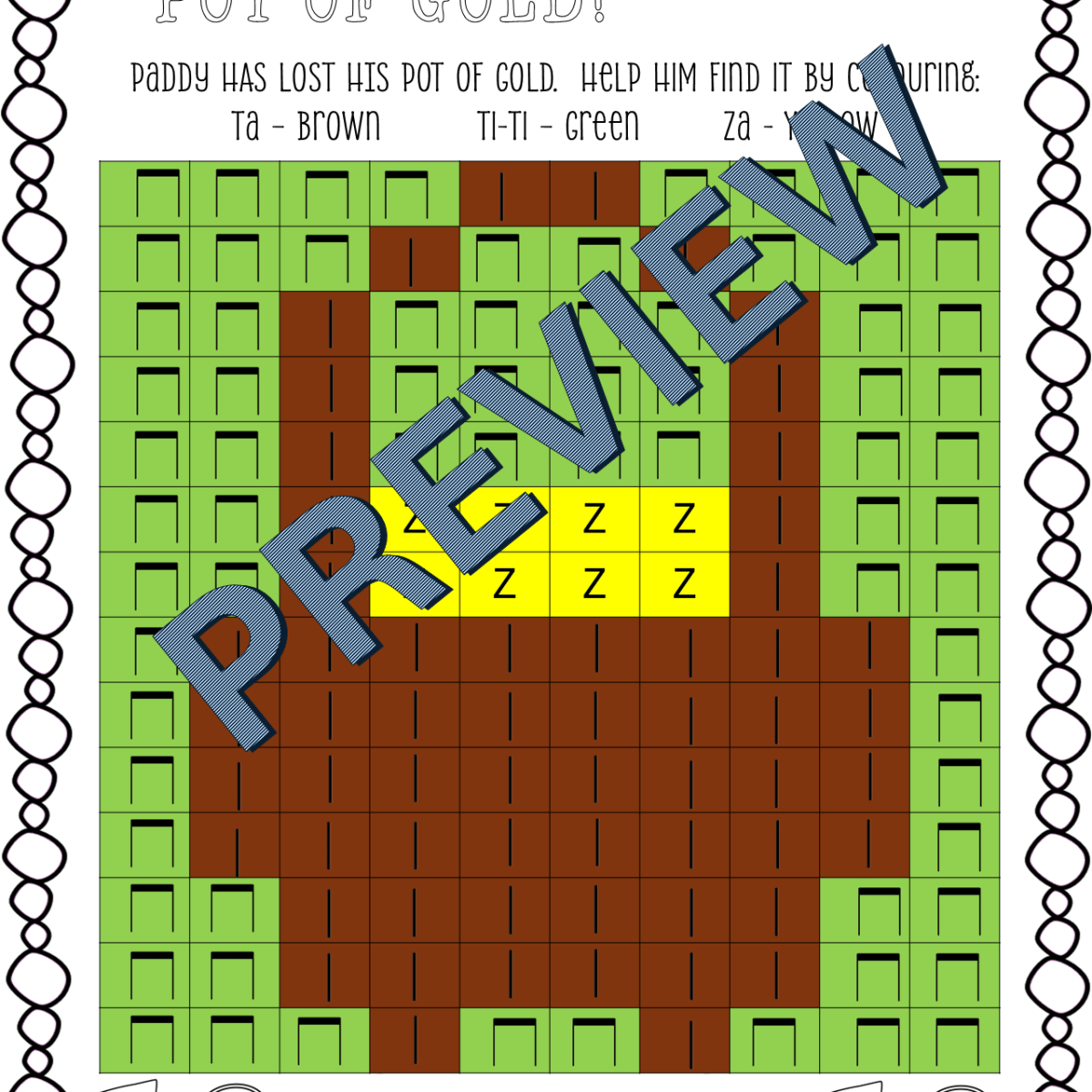 Ta, Ti-ti and Za Identification – St Patrick’s&nbsp;Day